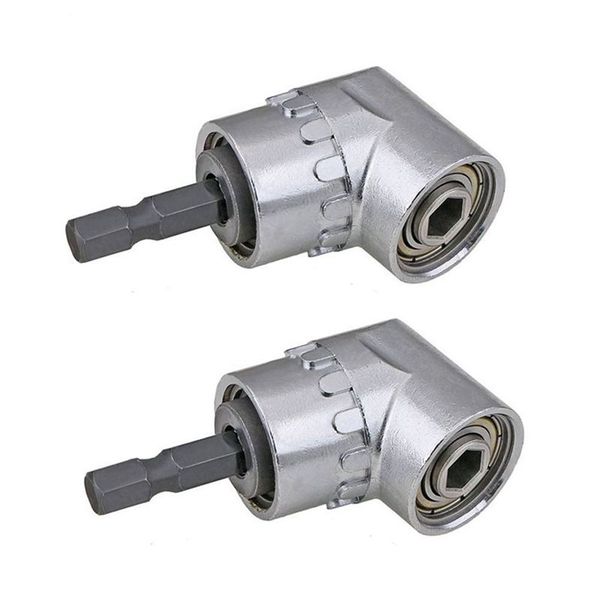eleg-2pcs right angle drill,105 degree multifunction right angle driver with 1/4inch hex bit socket screwdriver holder adapter
eleg-2pcs right angle drill,105 degree multifunction right angle driver with 1/4inch hex bit socket screwdriver holder adapter