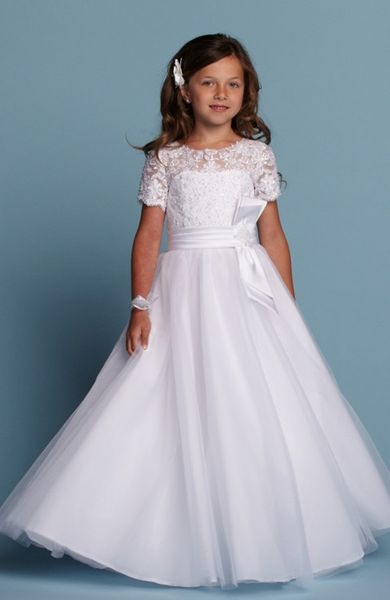 new arrival designer holy communion gowns white lace applique bodice bow sash beaded short sleeve holy communion dresses
new arrival designer holy communion gowns white lace applique bodice bow sash beaded short sleeve holy communion dresses