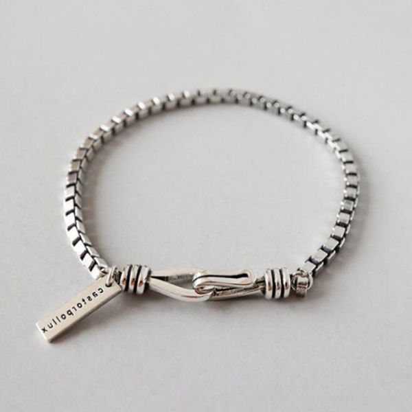 vintage retro box chain bracelet for women girls lovers simple style silver color charm bracelets friendship girlfriend gifts, Black
vintage retro box chain bracelet for women girls lovers simple style silver color charm bracelets friendship girlfriend gifts, Black