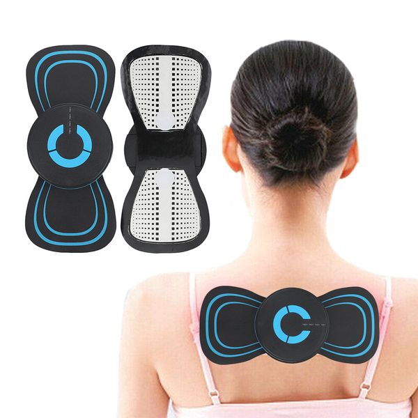 portable butterfly design mini electric neck massager cervical massage stimulator pain relief abs back massage patch relaxing
portable butterfly design mini electric neck massager cervical massage stimulator pain relief abs back massage patch relaxing