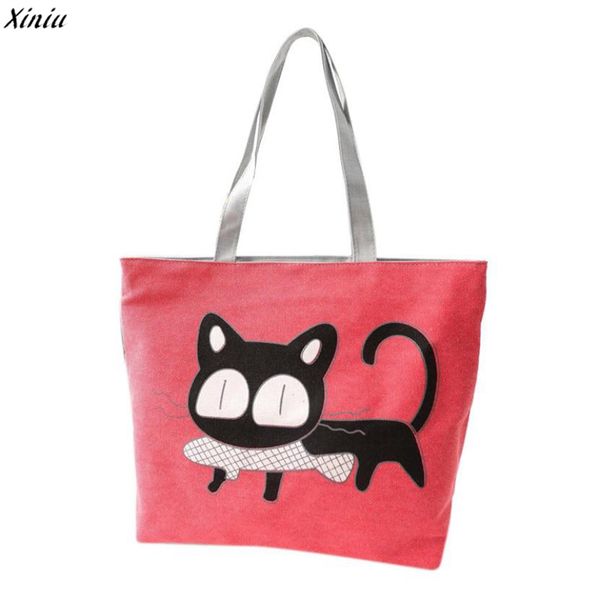 2018 women bag fashion female cat ladies large shopping bag woman canvas casual beach bags tote bolsos
2018 women bag fashion female cat ladies large shopping bag woman canvas casual beach bags tote bolsos
