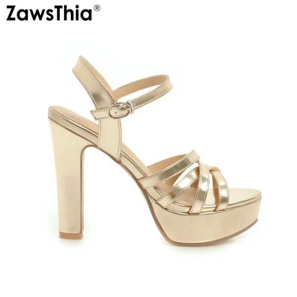 zawsthia new 2020 summer shoes for women gold silver white platform block high heels ankle strap women sandals large size 34-43 t200628, Black
zawsthia new 2020 summer shoes for women gold silver white platform block high heels ankle strap women sandals large size 34-43 t200628, Black