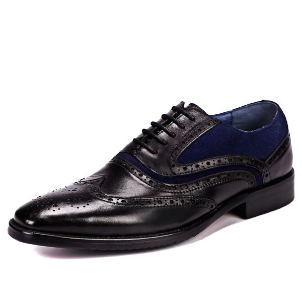 bullock business mens casual shoes genuine leather shoes men,lace-up men dress british cowhide, Black
bullock business mens casual shoes genuine leather shoes men,lace-up men dress british cowhide, Black