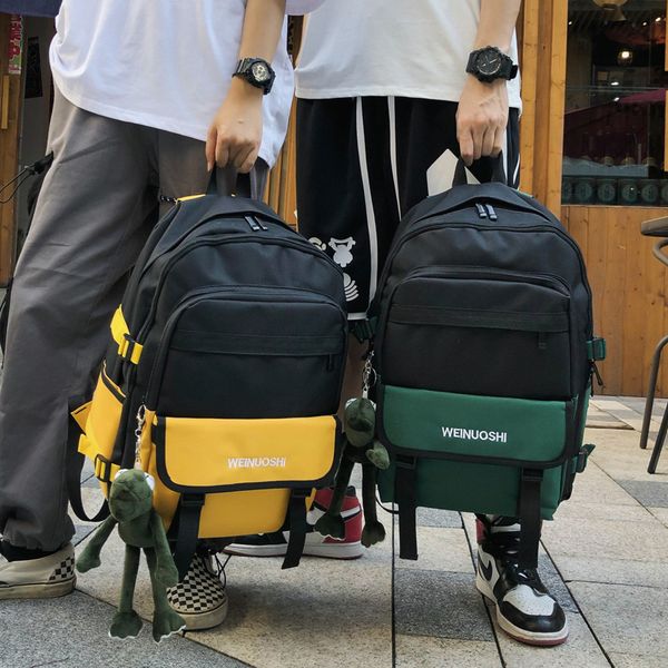 schoolbag male backpack fashion korean high school students junior high school students juvenile doubles shoulder bag large capacity
schoolbag male backpack fashion korean high school students junior high school students juvenile doubles shoulder bag large capacity