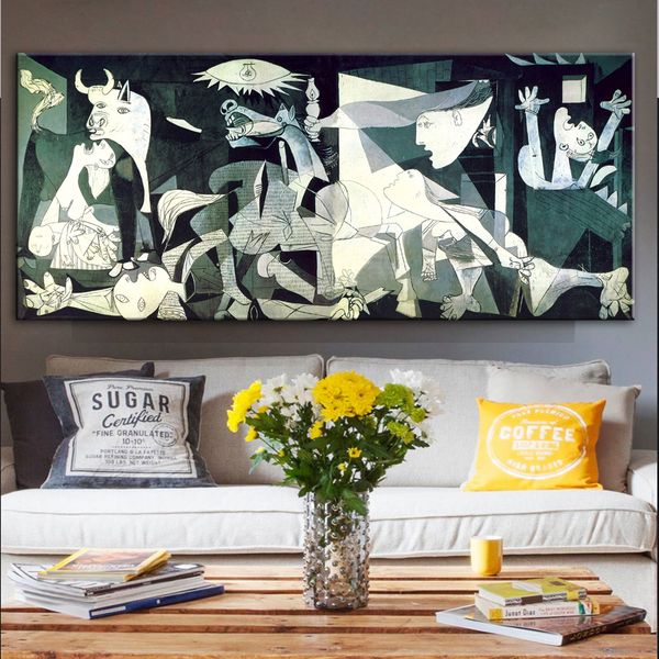 picasso guernica famous art paintings print on canvas art prints picasso artwork reproductions wall pictures home decoration
picasso guernica famous art paintings print on canvas art prints picasso artwork reproductions wall pictures home decoration