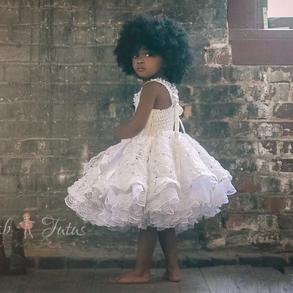 lovely flower girls dresses ruffles beads spaghetti strap lace appliques first communion dresses knee length cute girls pageant dresses, White;blue
lovely flower girls dresses ruffles beads spaghetti strap lace appliques first communion dresses knee length cute girls pageant dresses, White;blue