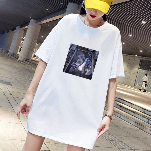 womens designer dresses fashion sports summer clothes casual girls printing dress woman oversize tees for wholesale 2 colors, Black;gray
womens designer dresses fashion sports summer clothes casual girls printing dress woman oversize tees for wholesale 2 colors, Black;gray