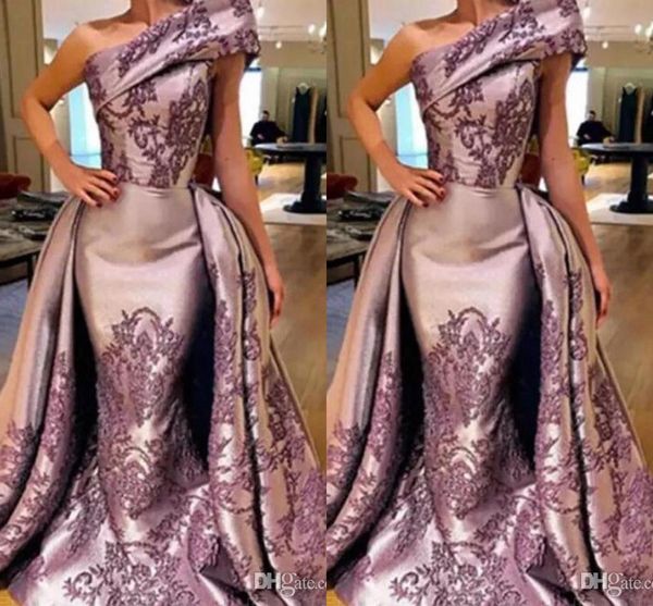 new fashion light purple mermaid evening dresses one shoulder satin appliques prom gowns formal dress pageant dress evening party wear, Black;red
new fashion light purple mermaid evening dresses one shoulder satin appliques prom gowns formal dress pageant dress evening party wear, Black;red