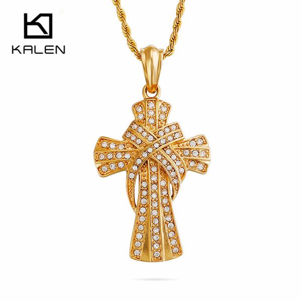 fashion stainless steel gold multi cross chain necklace for men women cubic zircon twisted cross jewelry jewelry, Silver
fashion stainless steel gold multi cross chain necklace for men women cubic zircon twisted cross jewelry jewelry, Silver