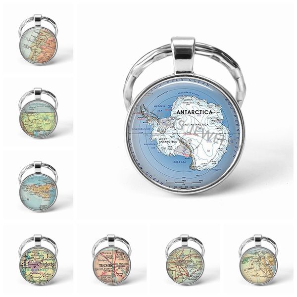 metal key chains handmade vintage antarctic world map earth geography key chain glass dome keychains for men women, Slivery;golden
metal key chains handmade vintage antarctic world map earth geography key chain glass dome keychains for men women, Slivery;golden