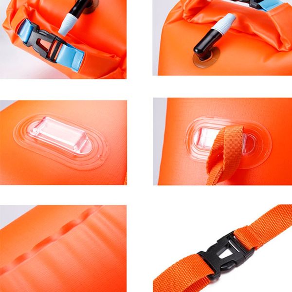 inflatable flotation bag life buoy pvc waterproof dry bag swimming backpack kayak rafting drifting camping hiking diving storage
inflatable flotation bag life buoy pvc waterproof dry bag swimming backpack kayak rafting drifting camping hiking diving storage