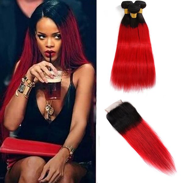 malaysian virgin hair 1b/red straight 3 bundles with 4x4 lace closure baby hair extensions hair weaves 12-24" bundles with closure stra, Black;brown
malaysian virgin hair 1b/red straight 3 bundles with 4x4 lace closure baby hair extensions hair weaves 12-24" bundles with closure stra, Black;brown