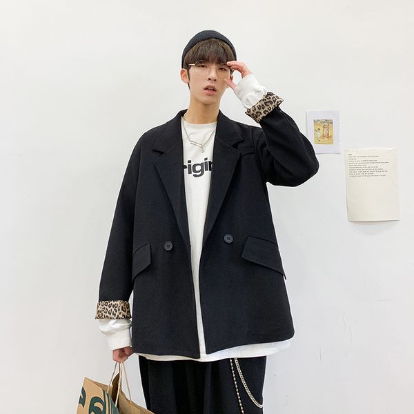 men's suits & blazers 2021 spring and autumn japanese harajuku style casual small suit handsome jacket loose comfortable m-2xl, White;black
men's suits & blazers 2021 spring and autumn japanese harajuku style casual small suit handsome jacket loose comfortable m-2xl, White;black