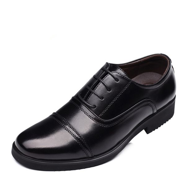 men business standard officer men leather shoes formal shoes men oxfords flats drop shipping, Black
men business standard officer men leather shoes formal shoes men oxfords flats drop shipping, Black