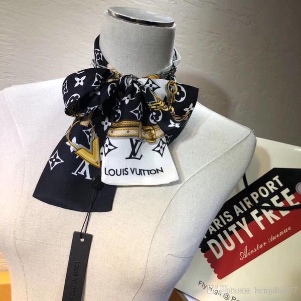 Модный дизайнер Бренд Стиль Шелковый Шарф с Принтом Для Женщин Полосатый Повязка
Модный дизайнер Бренд Стиль Шелковый Шарф с Принтом Для Женщин Полосатый Повязка