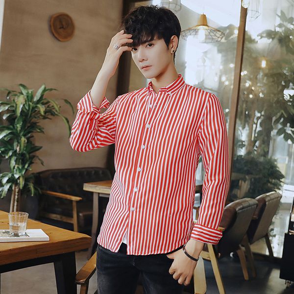 shirts men single breasted mens shirt long sleeve males casual slim fit clothes fashion daily oversize y, White;black
shirts men single breasted mens shirt long sleeve males casual slim fit clothes fashion daily oversize y, White;black