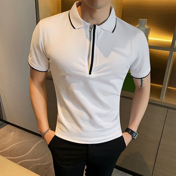 рубашки мужчин top grade с коротким рукавом поло новой модой дышащего slim fit хлопок мужчина джерси отворот, White;black
рубашки мужчин top grade с коротким рукавом поло новой модой дышащего slim fit хлопок мужчина джерси отворот, White;black