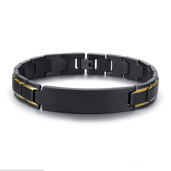 drop shipping simple titanium steel jewelry titanium steel surface brushed bent bracelet men's gift, Golden;silver
drop shipping simple titanium steel jewelry titanium steel surface brushed bent bracelet men's gift, Golden;silver