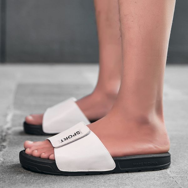 new 2018 summer slippers men casual sandals leisure soft slides massage beach sandals sandalias hombre men's shoes flip flops, Black
new 2018 summer slippers men casual sandals leisure soft slides massage beach sandals sandalias hombre men's shoes flip flops, Black