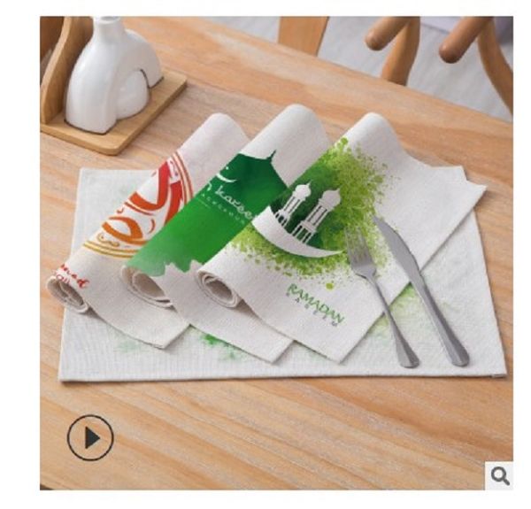 2020 table mat new thickened cotton and hemp meal mat customized european simple square anti slip and heat insulation meal mats pads
2020 table mat new thickened cotton and hemp meal mat customized european simple square anti slip and heat insulation meal mats pads