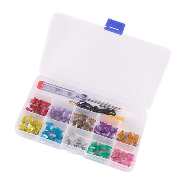 generic car micro mini fuse 3/4/5/7.5/10/15/20/25/30/35a pack of 100 + test pen
generic car micro mini fuse 3/4/5/7.5/10/15/20/25/30/35a pack of 100 + test pen