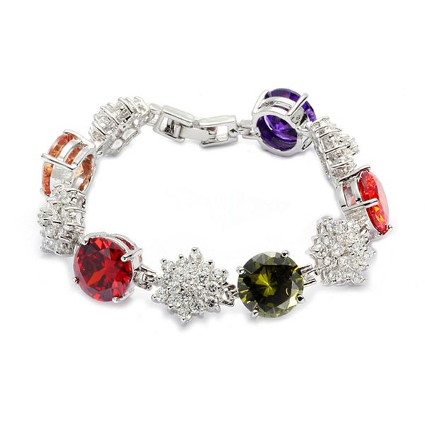 shunxunze wedding charms bracelet jewelry for women bohemian dropshipping red purple morganite peridot cubic zirconia rhodium plated r661, Black
shunxunze wedding charms bracelet jewelry for women bohemian dropshipping red purple morganite peridot cubic zirconia rhodium plated r661, Black