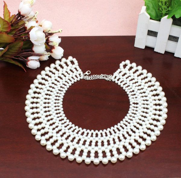 new exclusive fashion noble imitation-beads pearl collar necklacke collar statement wholesale collar latest, Silver
new exclusive fashion noble imitation-beads pearl collar necklacke collar statement wholesale collar latest, Silver