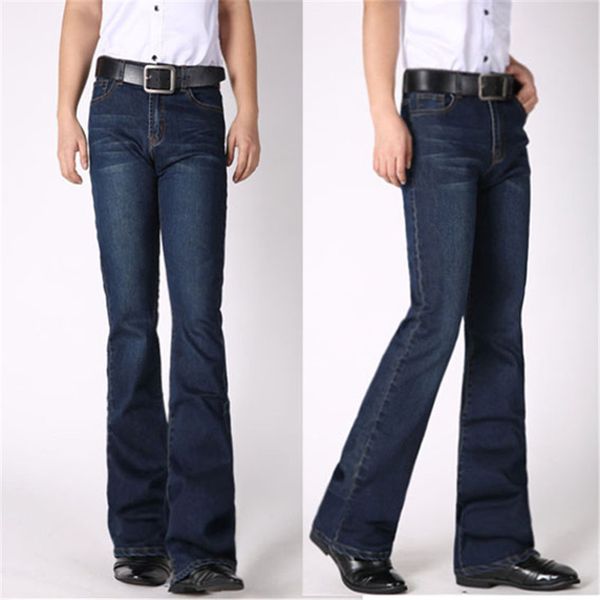new trend flared jeans fashion korean slim denim pants male multi-color optional jeans casual wild youthful, Blue
new trend flared jeans fashion korean slim denim pants male multi-color optional jeans casual wild youthful, Blue