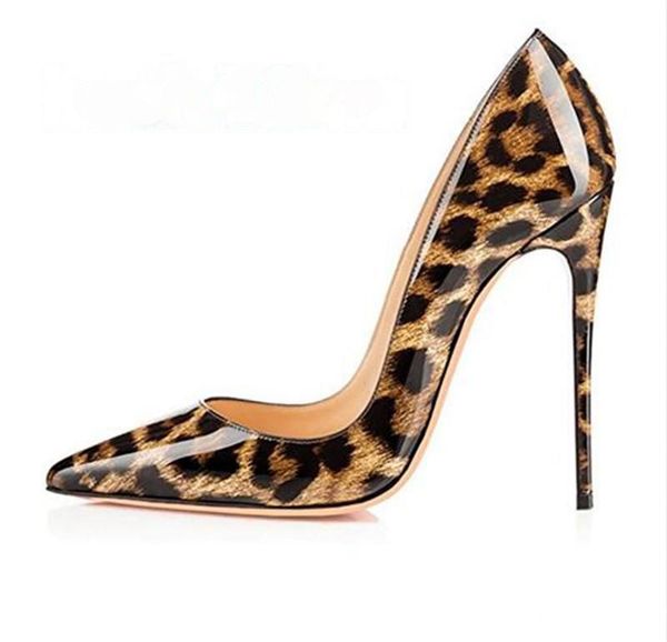 fashion women pumps lady leopard patent leather pointy toe high heels shoes party shoes 12cm 10cm 8cm bride wedding shoes #25, Black
fashion women pumps lady leopard patent leather pointy toe high heels shoes party shoes 12cm 10cm 8cm bride wedding shoes #25, Black