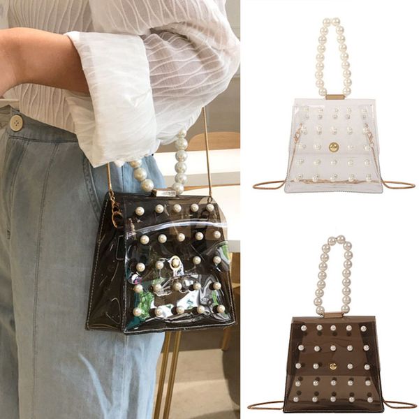 chain clear shoulder messenger bag faux pearls pvc transparent crossbody handle handbag sale-wt
chain clear shoulder messenger bag faux pearls pvc transparent crossbody handle handbag sale-wt