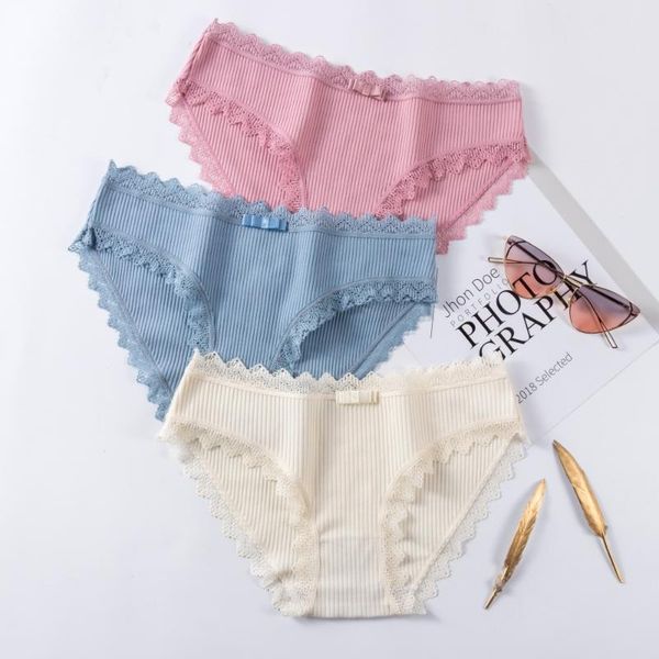 lace panties women's cotton underwear seamless solid women's underpants girls briefs pants soft comfort lingerie 3pcs/lot, Black;pink
lace panties women's cotton underwear seamless solid women's underpants girls briefs pants soft comfort lingerie 3pcs/lot, Black;pink