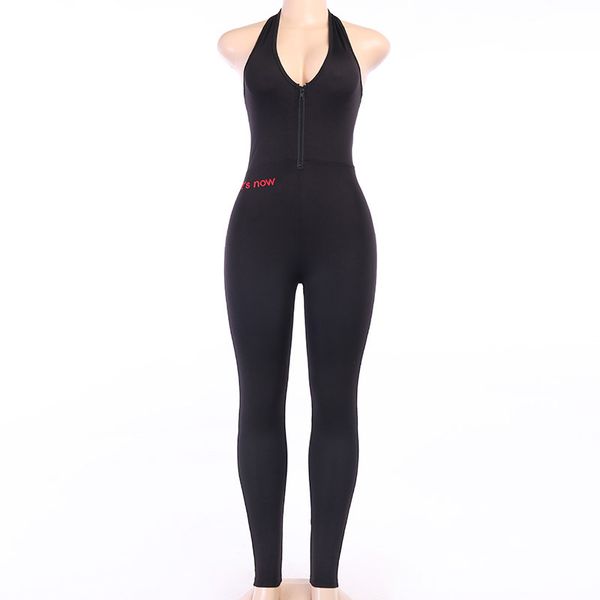 jumpsuit women cross-border explosion 2020 summer new women's sleeveless fitted high waist movement jumpsuit, Black;white
jumpsuit women cross-border explosion 2020 summer new women's sleeveless fitted high waist movement jumpsuit, Black;white