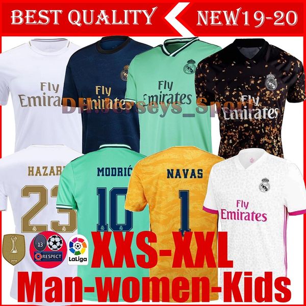 19 20 real madrid football jersey benzema jovic modric rodrygo sergio ramos hazard 2019 2020 man and kids kit sports soccer shirts, Black;yellow
19 20 real madrid football jersey benzema jovic modric rodrygo sergio ramos hazard 2019 2020 man and kids kit sports soccer shirts, Black;yellow