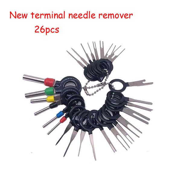 11/14/18/21/26pcs car remove tool kit plug circuit board wire harness terminal extraction pick connector crimp pin back needle
11/14/18/21/26pcs car remove tool kit plug circuit board wire harness terminal extraction pick connector crimp pin back needle