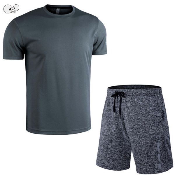men's t shirts+shorts quick dry mesh fabric running sets summer sportswear breathable clothing training gym fitness sport suits, Black;blue
men's t shirts+shorts quick dry mesh fabric running sets summer sportswear breathable clothing training gym fitness sport suits, Black;blue