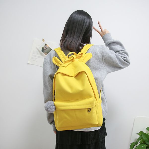 kawaii backpack school bag for teenage girls solid color zipper bags female fashion ladies bag travel backpack for women 2020
kawaii backpack school bag for teenage girls solid color zipper bags female fashion ladies bag travel backpack for women 2020