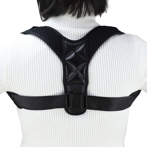 back belt adjustable posture corrector shoulder humpback correction belts support poor shoulder new arrival 2019, Black;blue
back belt adjustable posture corrector shoulder humpback correction belts support poor shoulder new arrival 2019, Black;blue