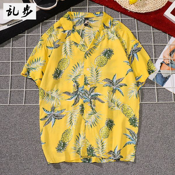 japanese retro hawaiian men shirt blue short sleeve beach loose button collar shirts koszula casual men clothes summer mm60ncs, White;black
japanese retro hawaiian men shirt blue short sleeve beach loose button collar shirts koszula casual men clothes summer mm60ncs, White;black