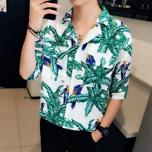summer new shirt men fashion flower shirt casual short-sleeved hc man streetwear hip hop wild loose hawaiian male, White;black
summer new shirt men fashion flower shirt casual short-sleeved hc man streetwear hip hop wild loose hawaiian male, White;black