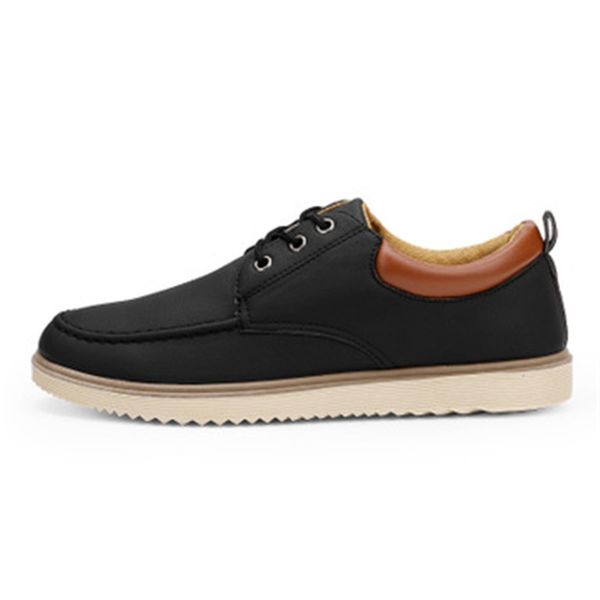 new leather shoes men's flats oxfords shoes fashion design men causal lace-up leather shoes for men sneaker oxford, Black
new leather shoes men's flats oxfords shoes fashion design men causal lace-up leather shoes for men sneaker oxford, Black