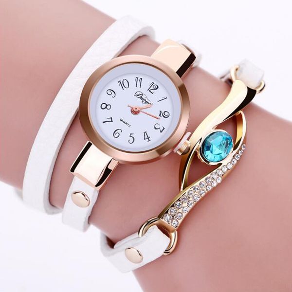 women watches fashion casual bracelet watch women pu leather rhinestone analog quartz watch female clock vintage gift, Slivery;brown
women watches fashion casual bracelet watch women pu leather rhinestone analog quartz watch female clock vintage gift, Slivery;brown