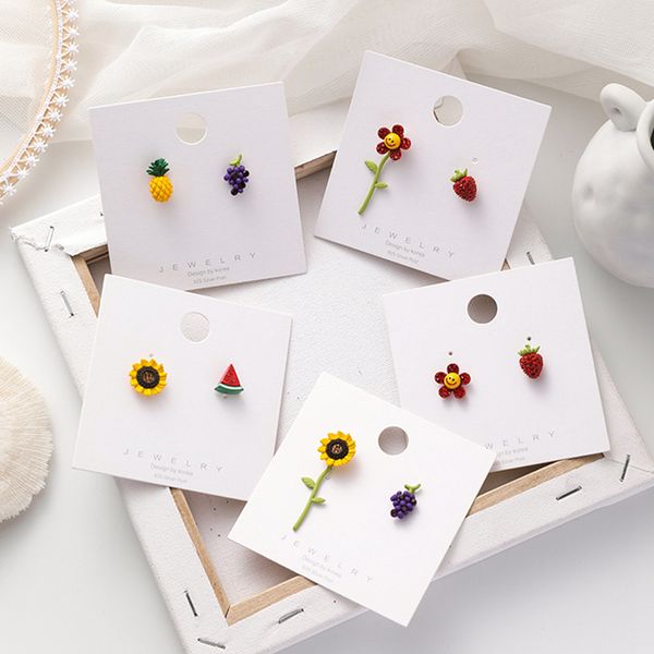 2020 summer flower asymmetry stud earrings tropical fruit strawberry grape earring for women girl rhinestone statement earring, Golden;silver
2020 summer flower asymmetry stud earrings tropical fruit strawberry grape earring for women girl rhinestone statement earring, Golden;silver