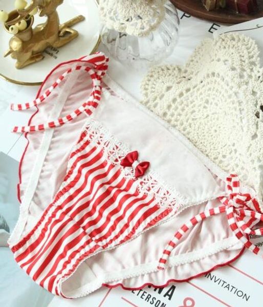 100% real ps l side tie close lovely cute lolita kawaii princess striped panties calcinha underwear brief lingeries wp526, Black;pink
100% real ps l side tie close lovely cute lolita kawaii princess striped panties calcinha underwear brief lingeries wp526, Black;pink
