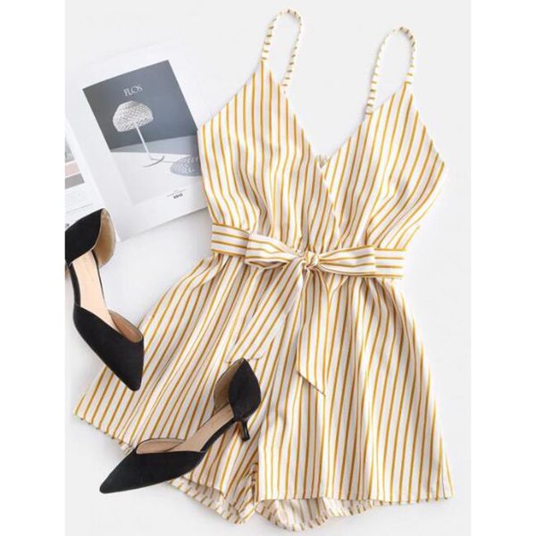 casual playsuit women striped bow knot sleeveless jumpsuit boho summer beach party holiday v-neck rompers body mujer#ssw, Black;white
casual playsuit women striped bow knot sleeveless jumpsuit boho summer beach party holiday v-neck rompers body mujer#ssw, Black;white