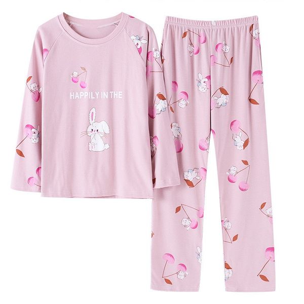 autumn cotton female pajamas cartoon cat print women sleepwear animal long sleeve two piece home wear casual o-neck pyjamas, Blue;gray
autumn cotton female pajamas cartoon cat print women sleepwear animal long sleeve two piece home wear casual o-neck pyjamas, Blue;gray