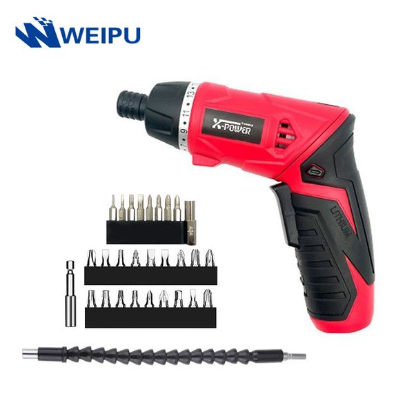 electric screwdriver cordless power tools 3.6v lithium battery rechargeable torque adjustable multi-function drill led 29 bits
electric screwdriver cordless power tools 3.6v lithium battery rechargeable torque adjustable multi-function drill led 29 bits
