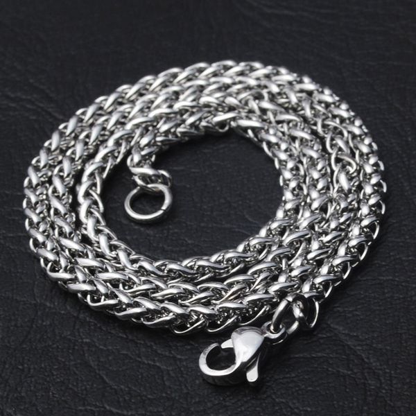 2.5mm 3mm 4mm 5mm 6mm 60cm stainless steel chains for women men pendant necklaces jewelry fashion accessories, Silver
2.5mm 3mm 4mm 5mm 6mm 60cm stainless steel chains for women men pendant necklaces jewelry fashion accessories, Silver