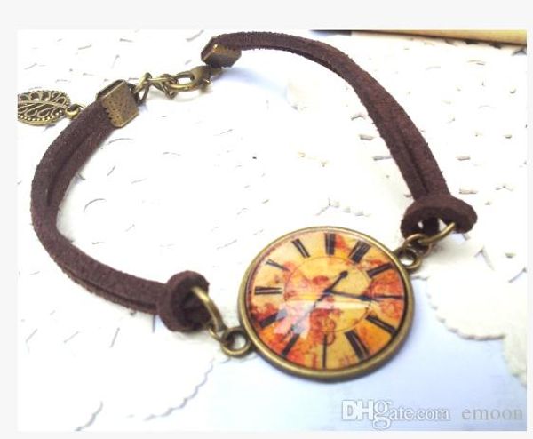annita design hand-made unique designer accessory jewelry vintage fake watch world map style new arrival bracelet, Golden;silver
annita design hand-made unique designer accessory jewelry vintage fake watch world map style new arrival bracelet, Golden;silver