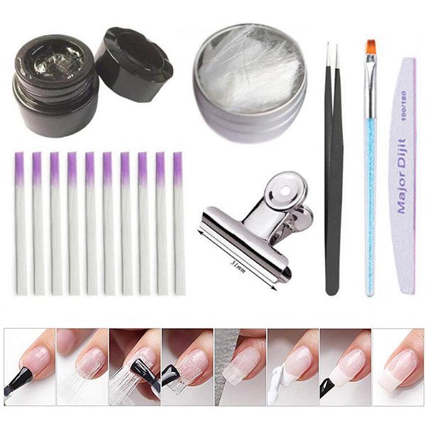professional fiberglass nail kit fiber glass nails extension building manicure salon tweezer nail scraper pen set
professional fiberglass nail kit fiber glass nails extension building manicure salon tweezer nail scraper pen set