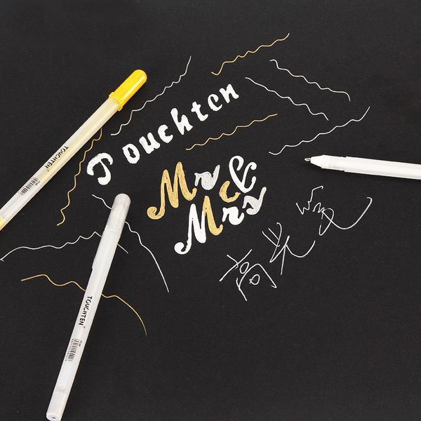 highlighter pen gold silver white color marker liner brush drawing painting anime design art black album waterproof, Black;red
highlighter pen gold silver white color marker liner brush drawing painting anime design art black album waterproof, Black;red